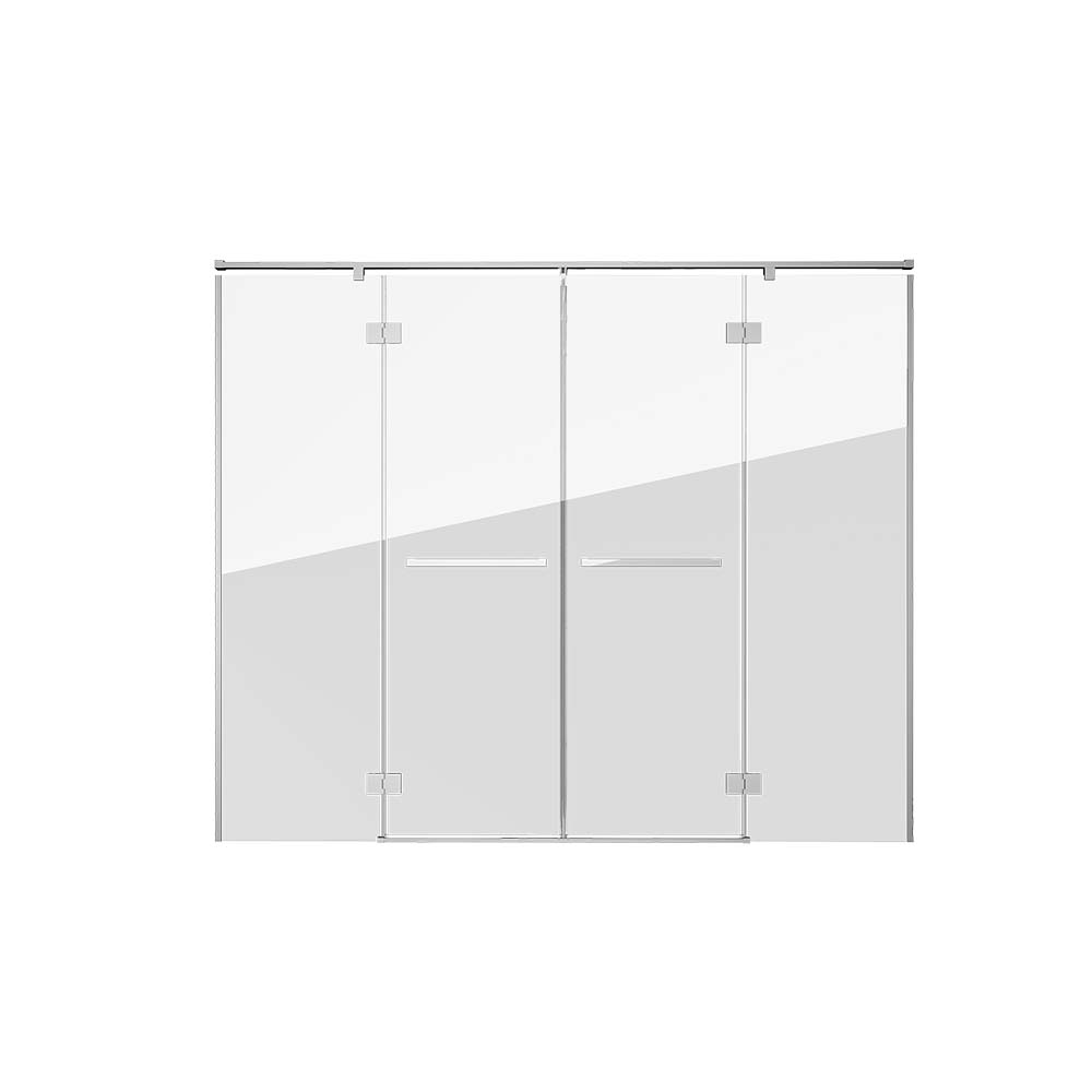 平开门淋浴房HLG102T52\T型\三固两活